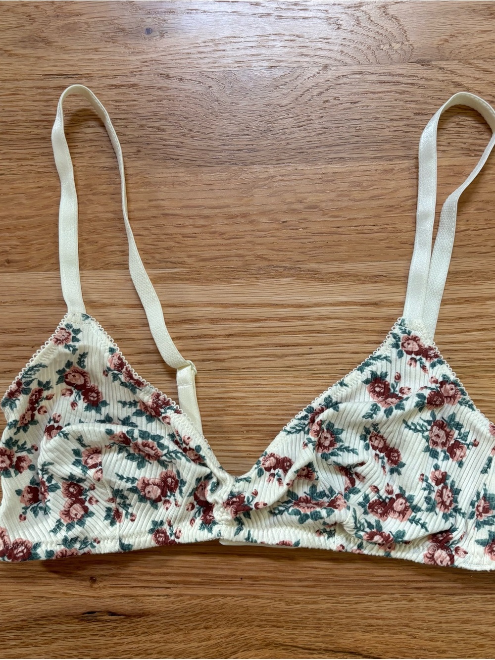 Yse Paris cotton bralettes (2!) NWOT